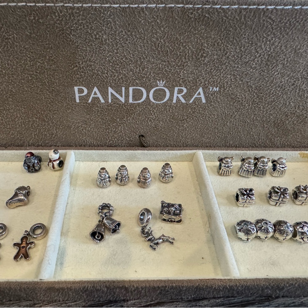 Pandora Christmas Charm Set